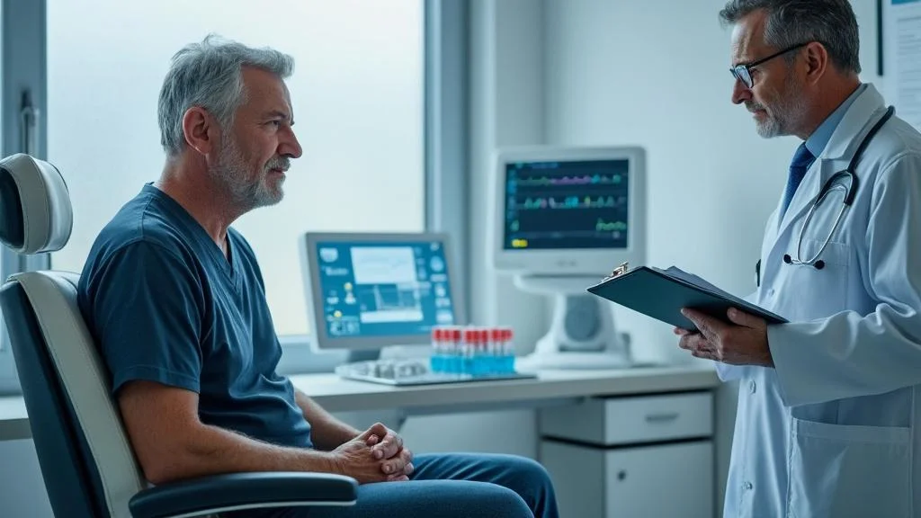 Examen médical réaliste pour 2ème visite après suspension de permis, tests psychotechniques et bilans